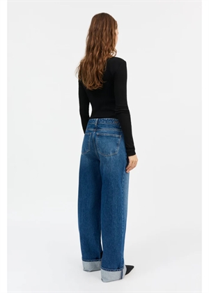 Wilma jeans Vintage Washed Blue Skall Studio 